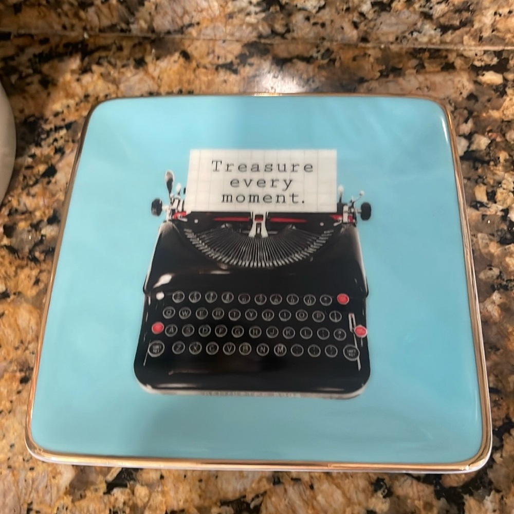 Galison Trinket Tray Typewriter